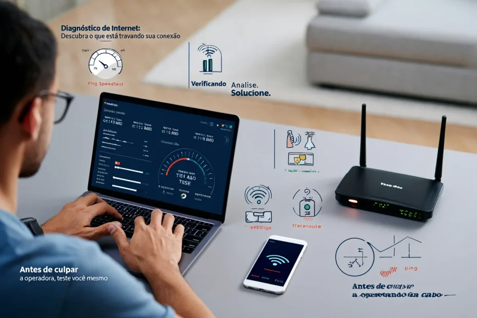 Como descobrir se o problema da internet está no roteador ou na operadora